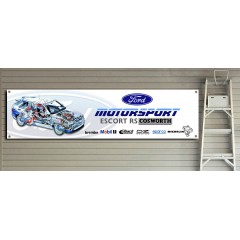 Ford Escort RS Cosworth Garage/Workshop Banner